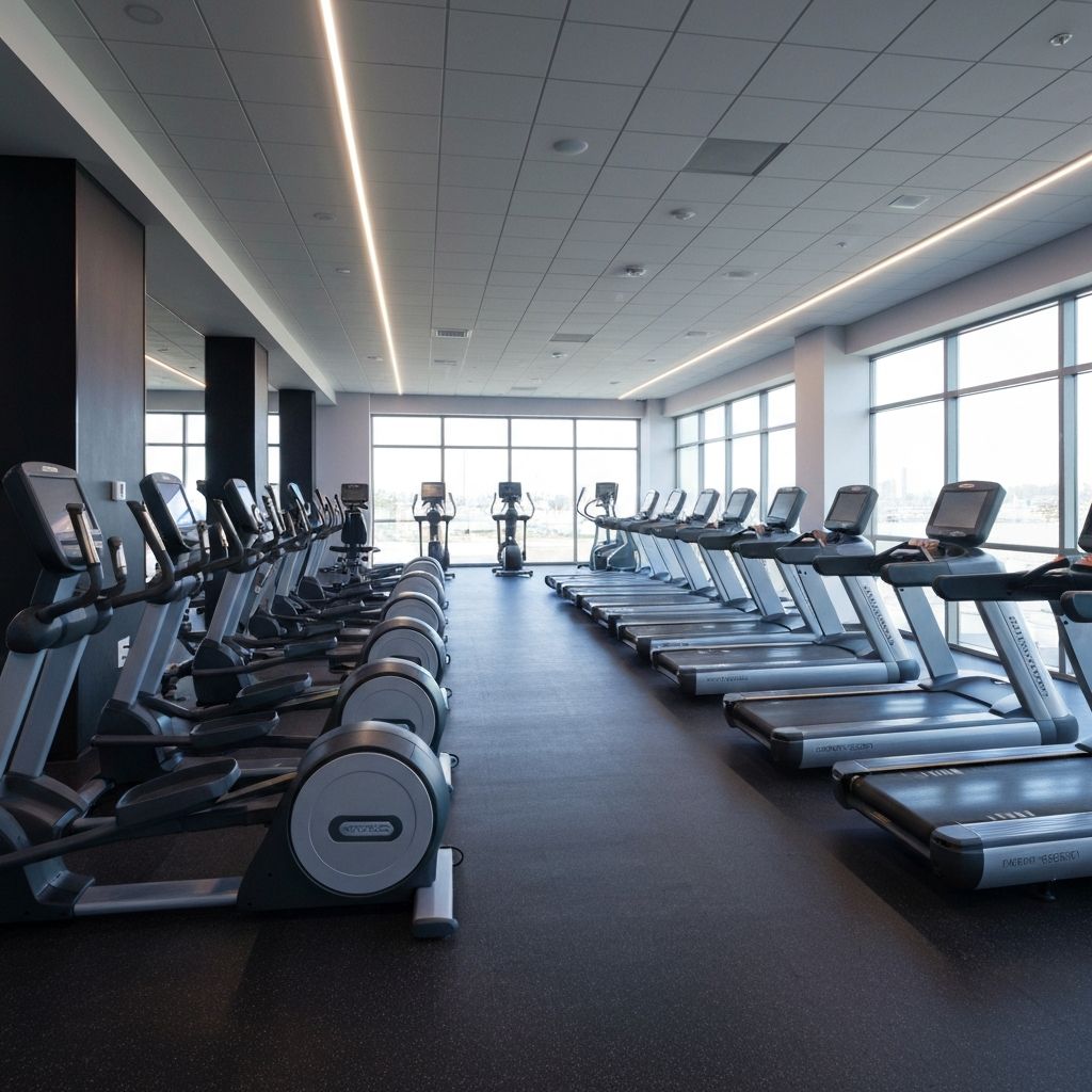 Área de cardio IRON FIT